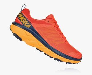 Hoka One One Men's Challenger ATR 5 Trail Shoes Red/Black Clearance Sale [SOKWL-2064]